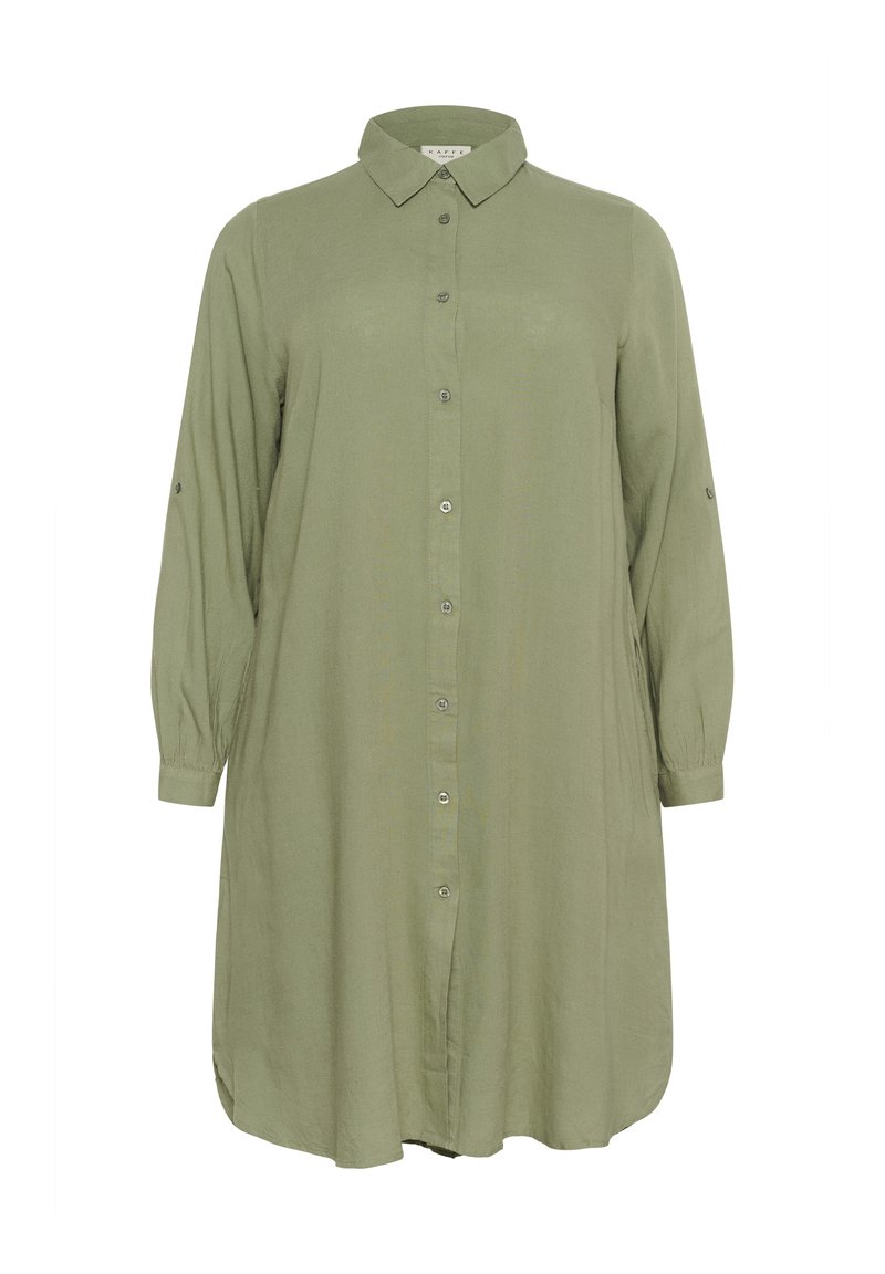 Kaffe Curve Blousejurk groen