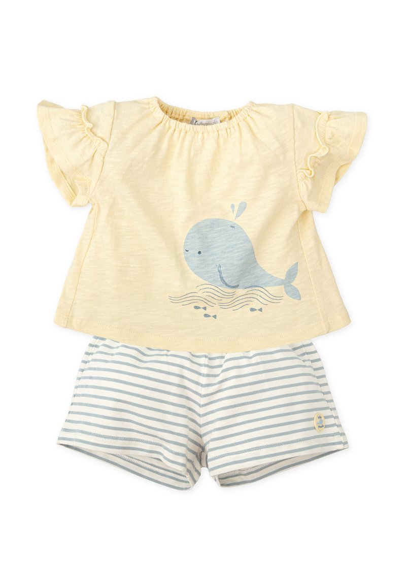 Tutto Piccolo CONJUNTO - Shorts - amarillo