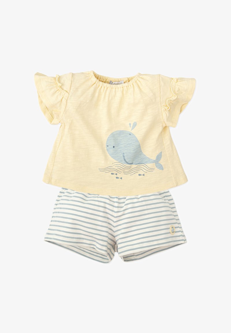 Tutto Piccolo CONJUNTO - Shorts - amarillo