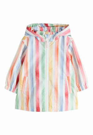 REGULAR FIT - SHOWER RESISTANT PRINTED CAGOULE  - Waterproof jacket - multi stripe