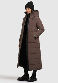 khujo CLARESSE - Manteau d'hiver - taupe dunkel