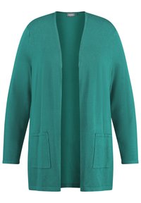Samoon Cardigan dark smaragd/turquoise Zalando