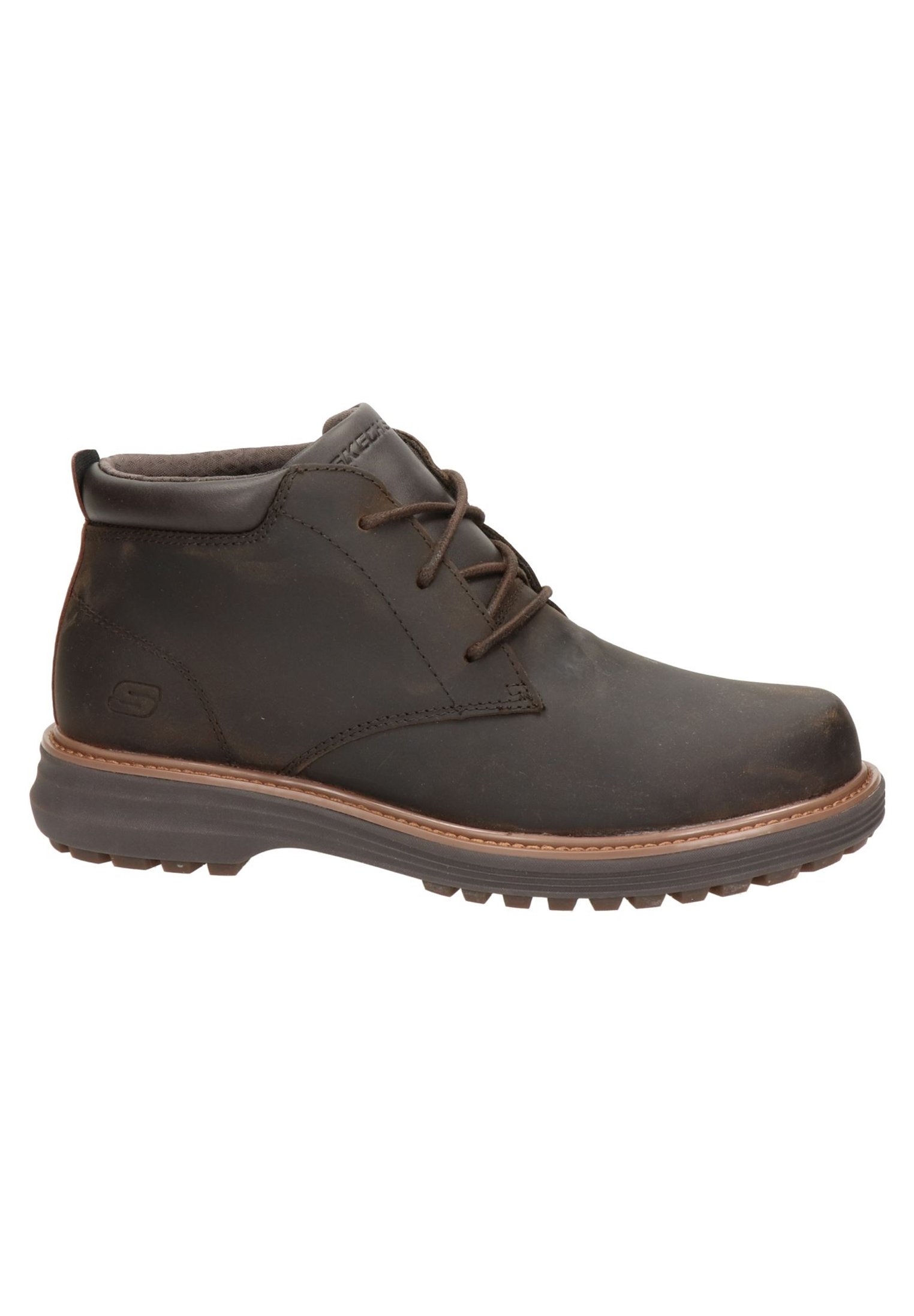 Skechers CLASSIC FIT WENSON - Veterboots - bruin/Bruin - Zalando.nl