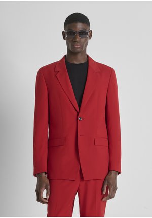 CHARLES REGULAR STRAIGHT FIT - Giacca - dark red