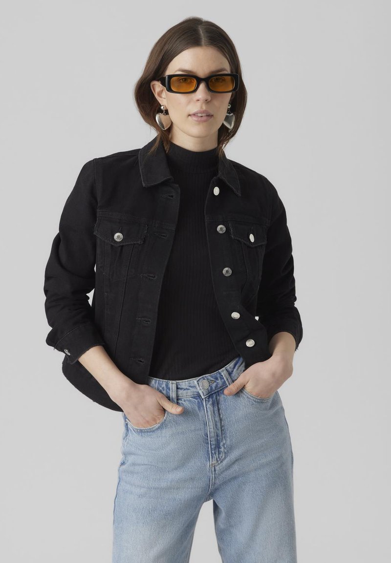 Vero Moda VMZORICA - Traper jakna - black