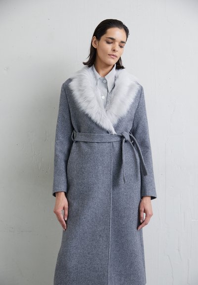 STUDIO ID JENNI COAT WITH COLLAR - Κλασικό παλτό - grey