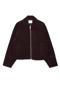 ZIP  - Summer jacket - dark brown