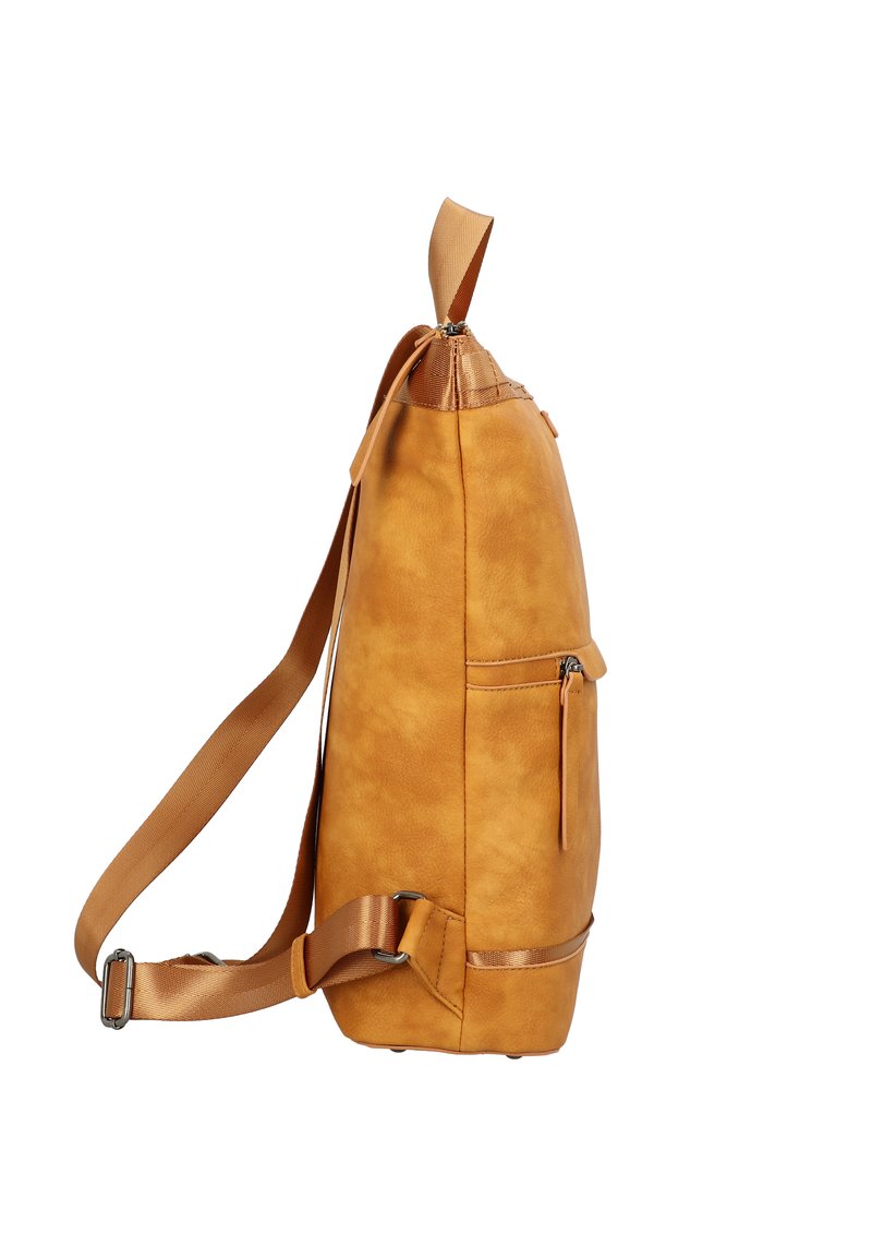Damen Handtaschen | Greenburry HANNI Tagesrucksack curry/braun - LK23263 Damen Handtaschen | Greenburry HANNI Tagesrucksack curry/braun - LK23263