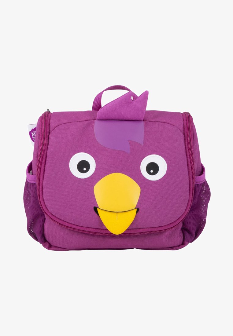 Affenzahn Toilettas voor kinderen van 1 tot 5 jaar op de kleuterschool, als toilettas voor meisjes en jongens, Vogel - paars, Eén maat, Modern Affenzahn Toilettas voor kinderen van 1 tot 5 jaar op de kleuterschool, als toilettas voor meisjes en jongens, Vogel - paars, Eén maat, Modern
