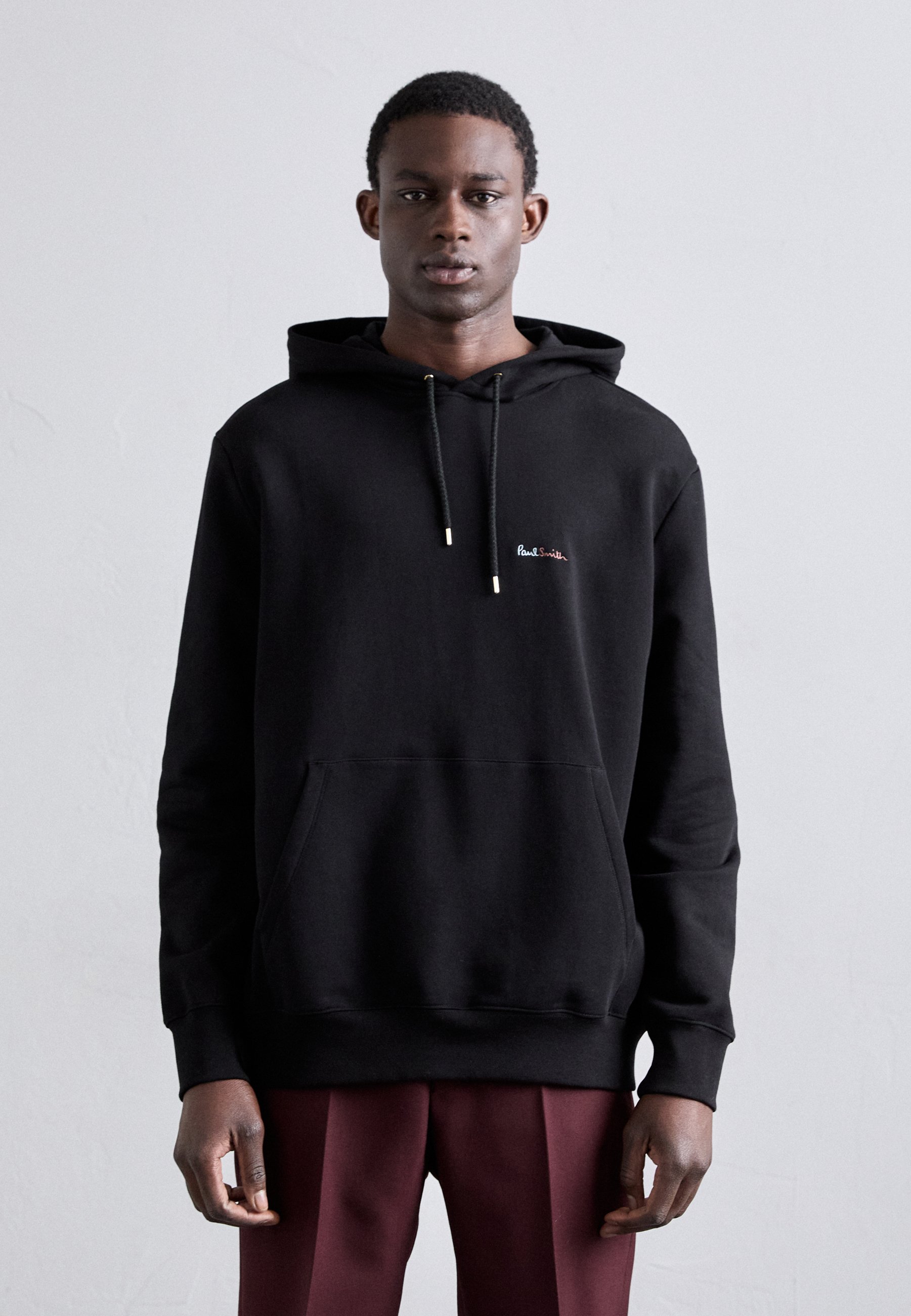 Paul Smith HOODIE WITH CIRCLE LOGO EMBRODIERY - Sweatshirt - black -  Zalando.co.uk