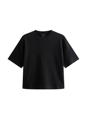 New Look, PREMIUM HEAVYWEIGHT BOXY FIT - T-shirt basic - black