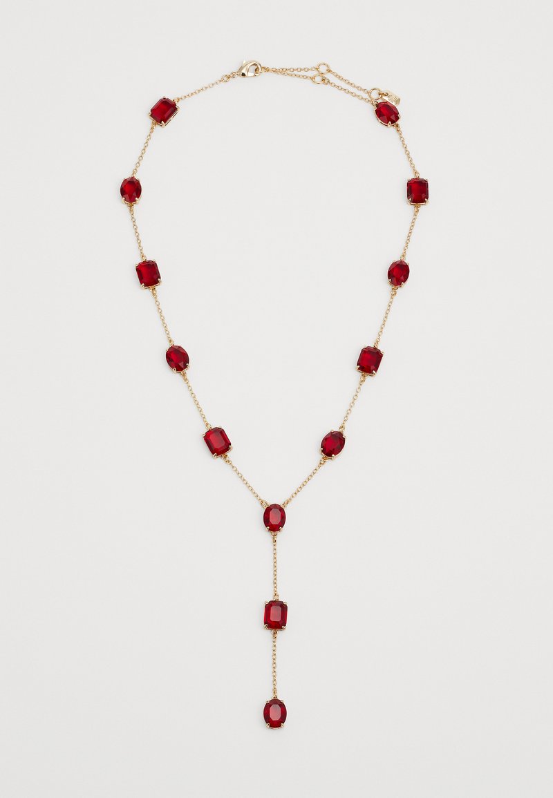 Lauren Ralph Lauren MULTI STONE YNECK - Necklace - gold-coloured/siam