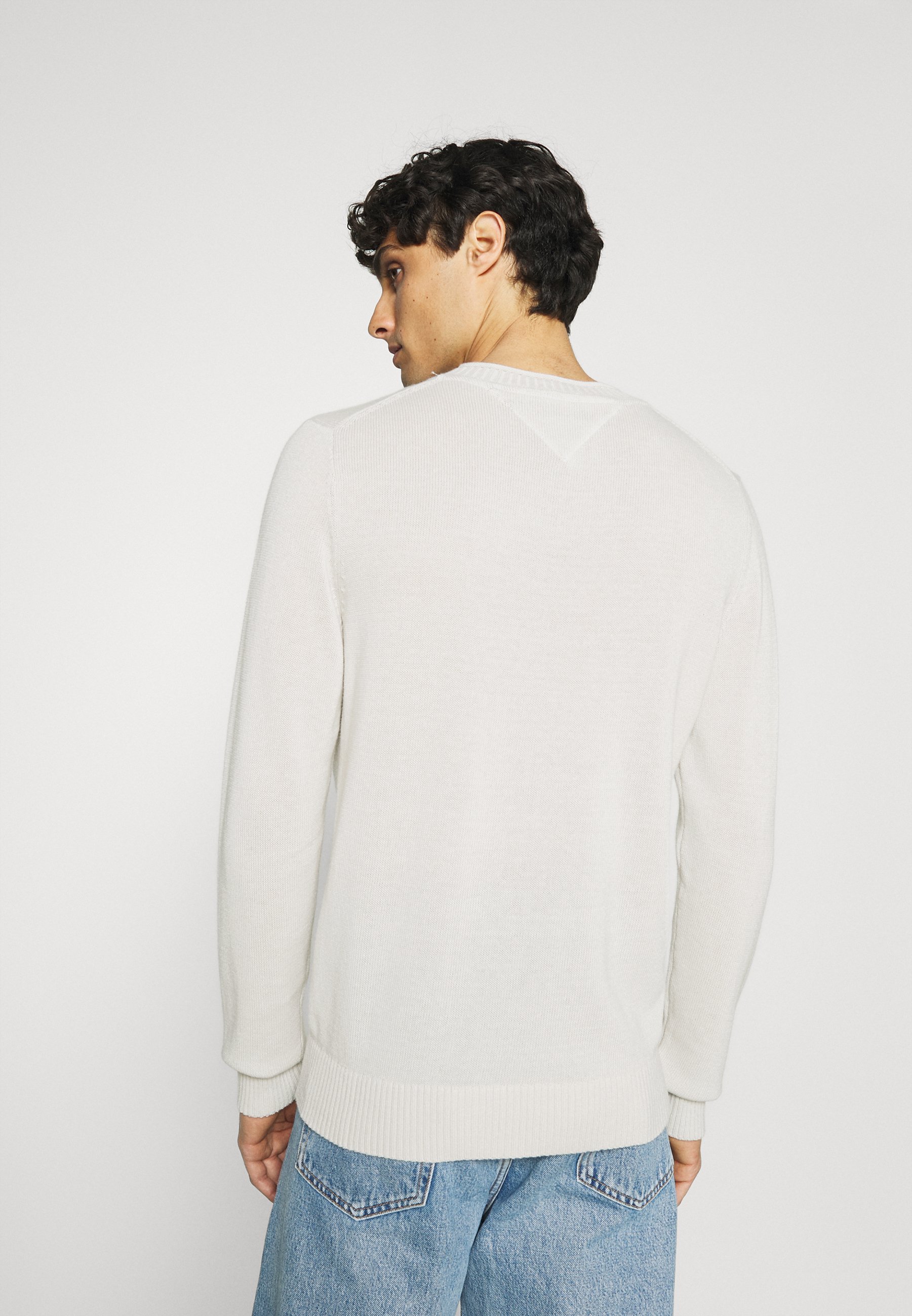 lightweight white jumper
