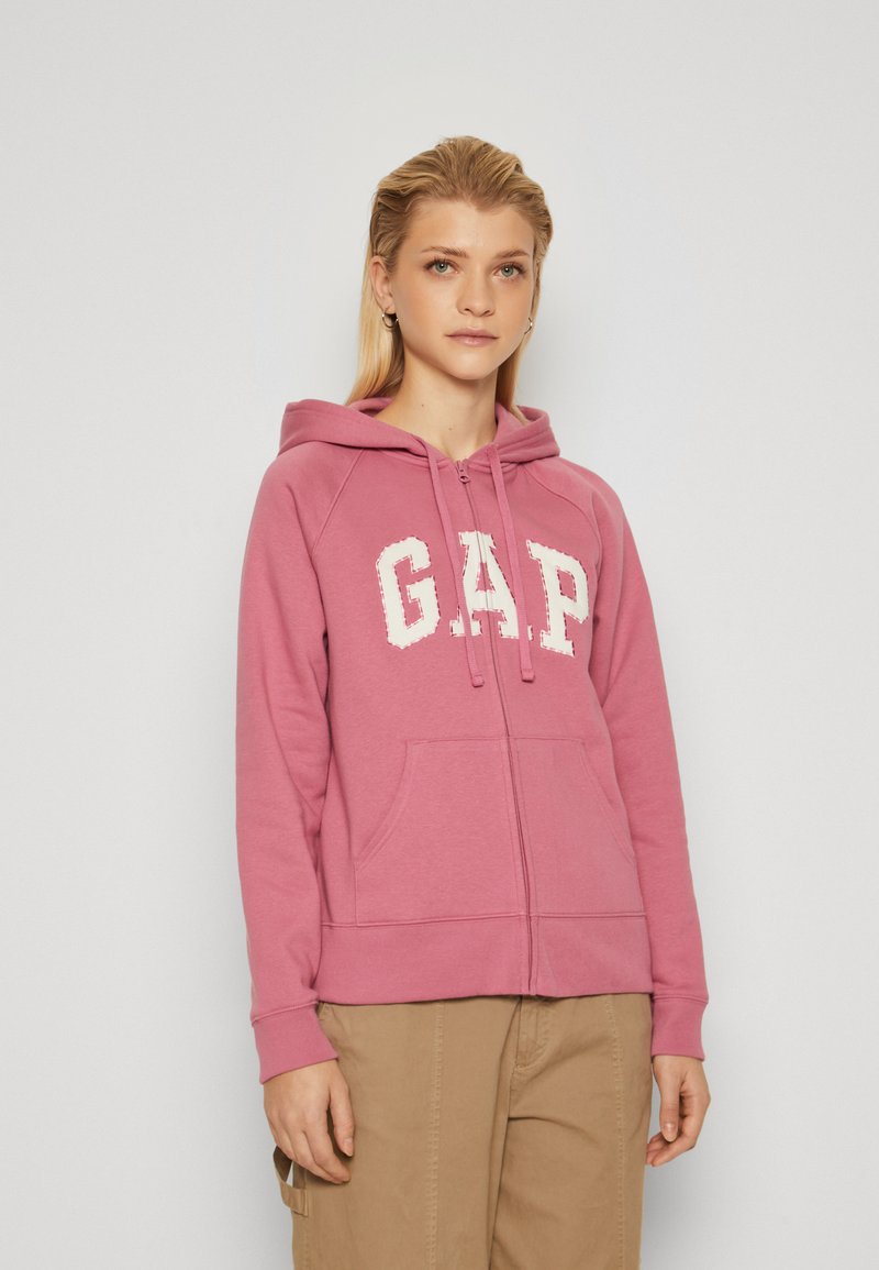 GAP - HERITAGE - Tröja med dragkedja - pink raspberry, Förstora