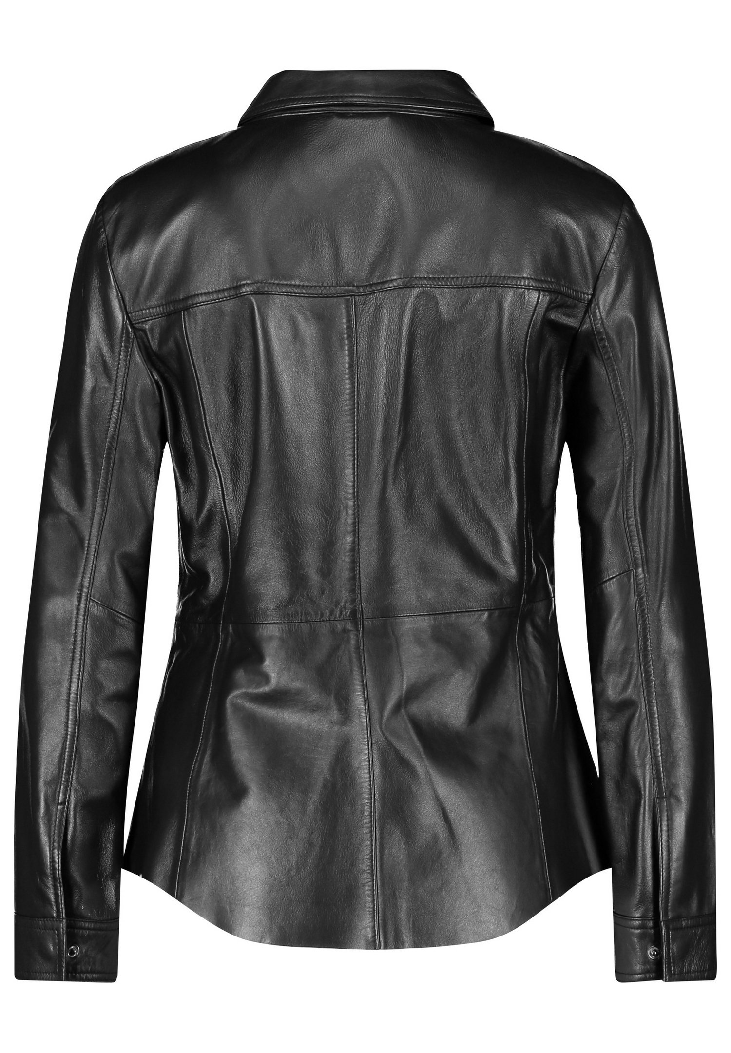 Gerry Weber Leren jas - schwarz/Zwart - Zalando.be