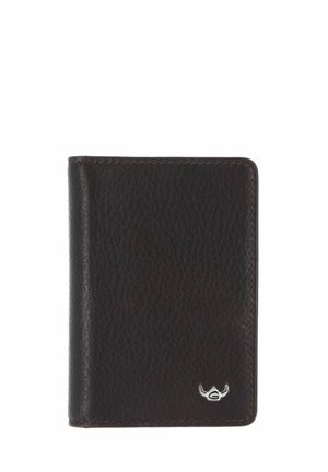 CAPRI RFID PROTECT - Business card holder - dunkelbraun