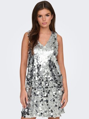 JDY JDYCLAIRE  - Kokteilikleit/peokleit - silver