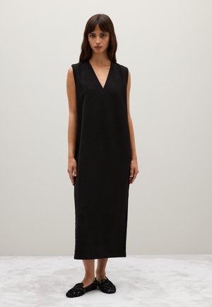 LONG SLEEVELESS  - Vestito lungo - gunmetal