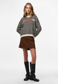 Pieces PCJADA O NECK - Neule - birch