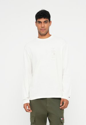 PEAKS TEE - Top s dlouhým rukávem - ancient white