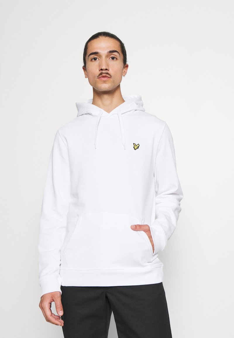 Lyle & Scott White Cotton Hoodie main image 1