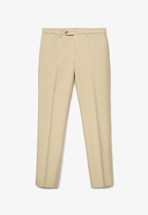 Calliope, PANTALONE LUNGO TINTA UNITA - Chino - beige scuro