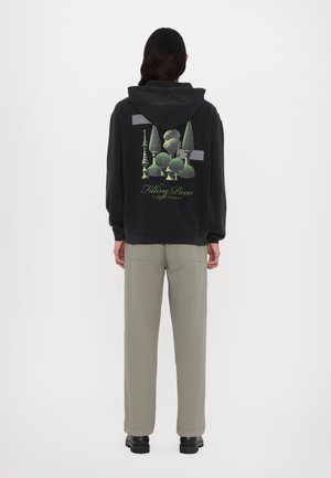 ZIP TOPIARY VINTAGE UNISEX - Sweatjakke - black
