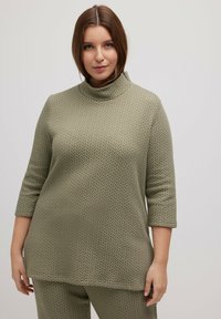 Ulla Popken Mikina - khaki