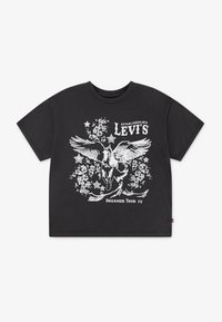 Levi's® RETRO TEE - T-shirt imprimé - jet black
