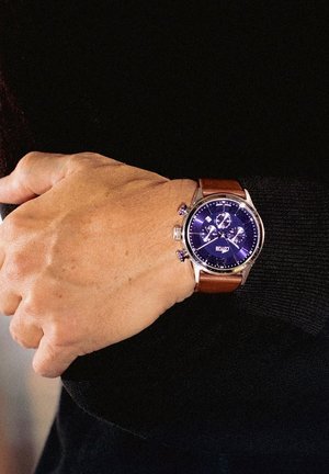Lotus ARMBAND - Montre à aiguilles - silberfarben