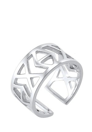 Elli IKAT MUSTER - Ring - silver-coloured