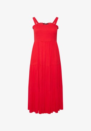 Yours Clothing, WOMEN'S CASUAL DRESSES - Maxikjoler - red