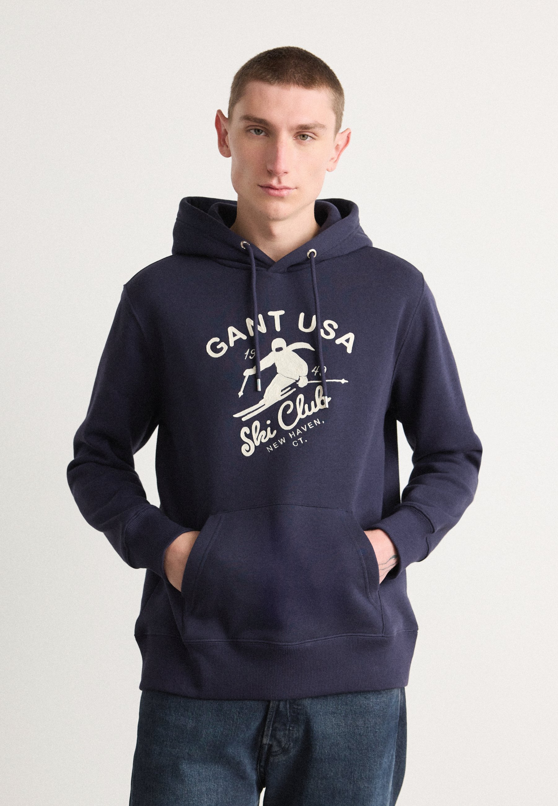 Mens Sale Chaqueta Gant Hombre GANT GRAPHIC HOODIE Sudadera