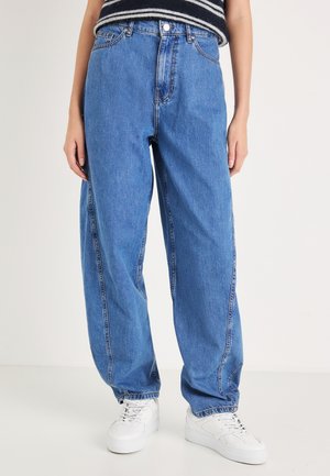 LIS - Φαρδύ τζιν - mid blue wash