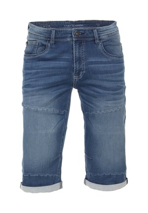 Denim shorts - mittelblau