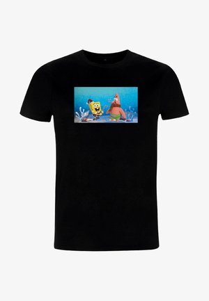 Henry Tiger SPONGEBOB SQUAREPANTS CHRISTMAS BUDS - T-Shirt print - black