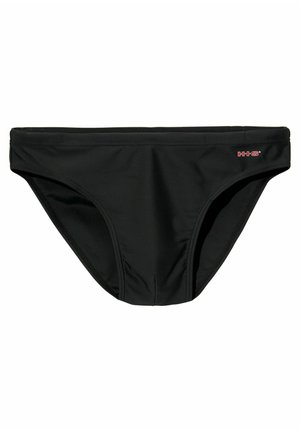 Badehose Slip - schwarz