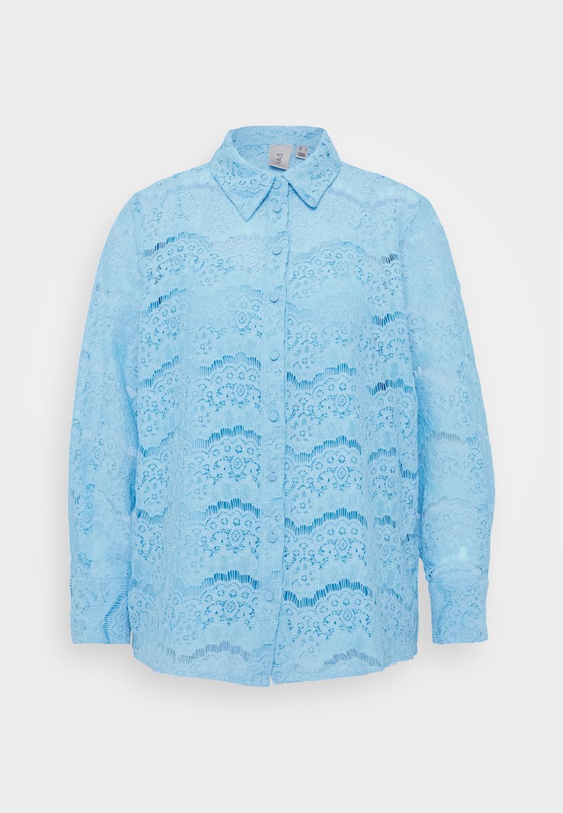 YAS Petite Overhemdblouse lichtblauw YAS Petite Overhemdblouse lichtblauw