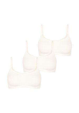 3-PACK GO DAILY - Bustier - silk white