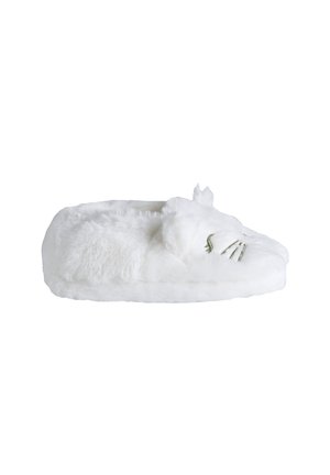 Vertbaudet, VERTBAUDET KUSCHELIGE MÄDCHEN HAUSSCHUHE REH - Slippers - wollweiß