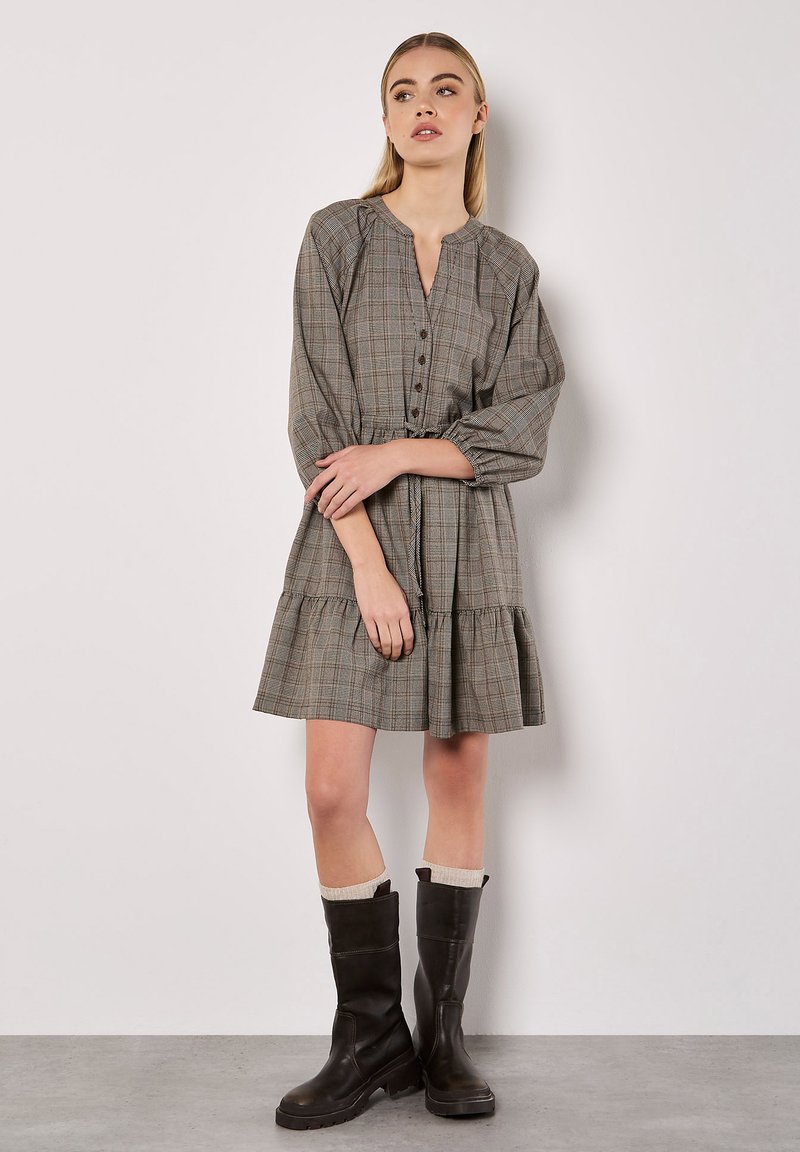 Apricot Blousejurk grijs