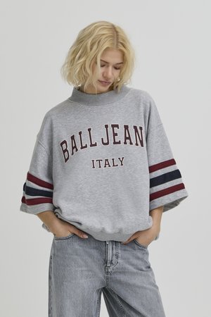 BALL BAARIAN SS SWEAT - Sudadera - medium gray melange