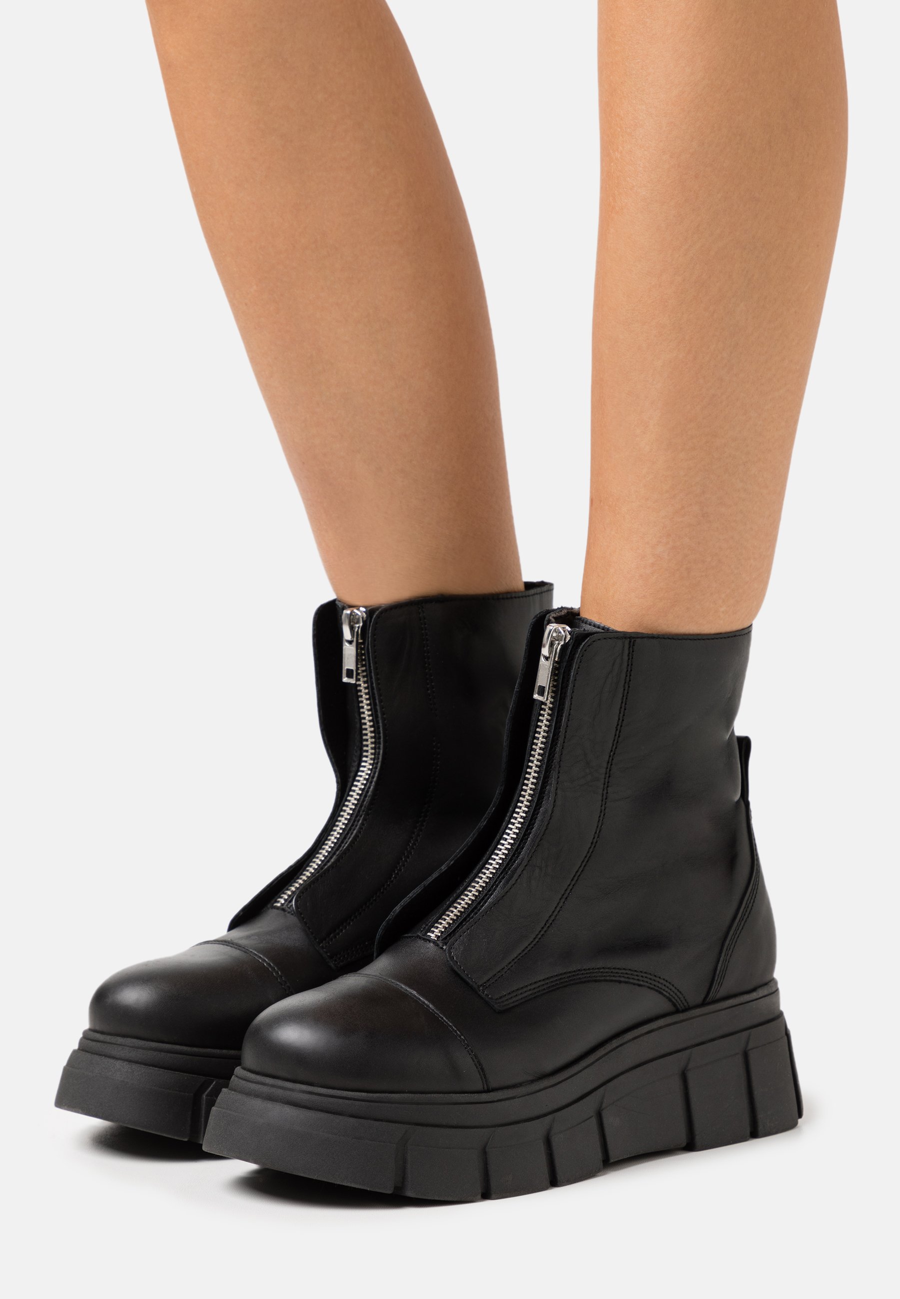 bottine a zip