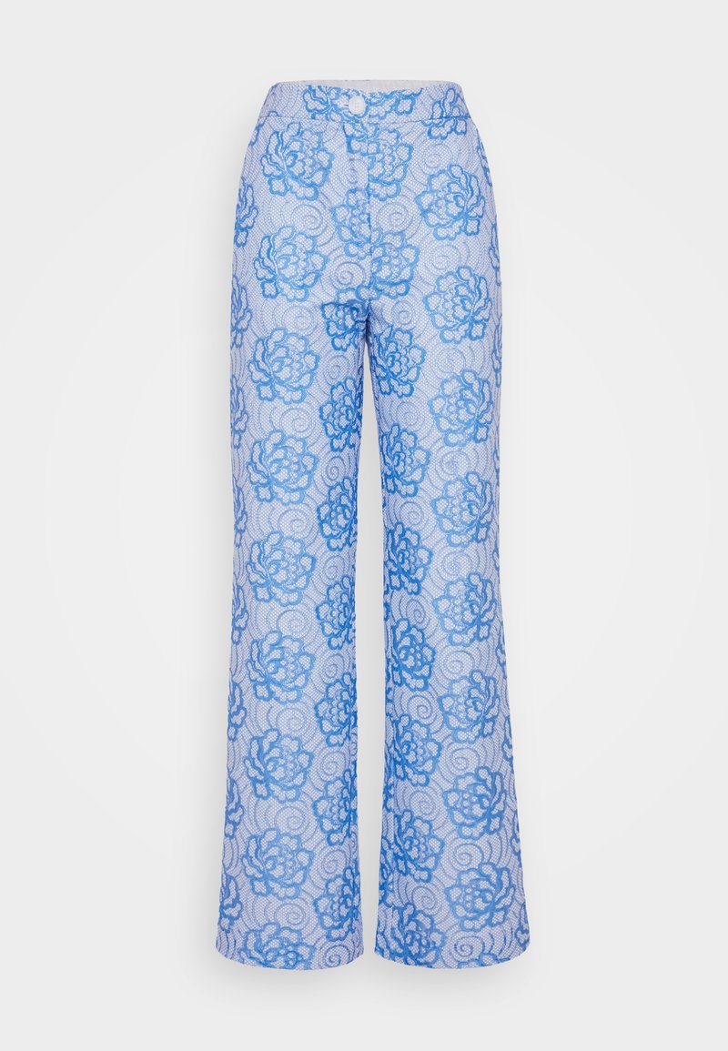 YAS Tall Broek blauw YAS Tall Broek blauw