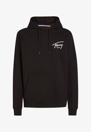 Tommy Jeans ENTRY GRAPHIC HOODIE UNISEX - Jersey con capucha - black