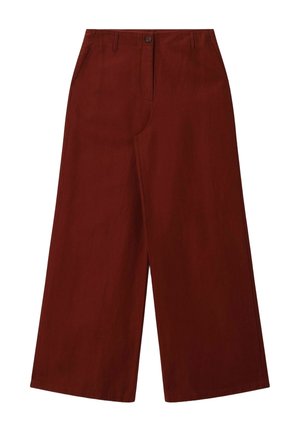 Sissy-Boy, SISSY-BOY WEITE HIGH WAIST HOSE - DUNKELROT - Trousers - d rood
