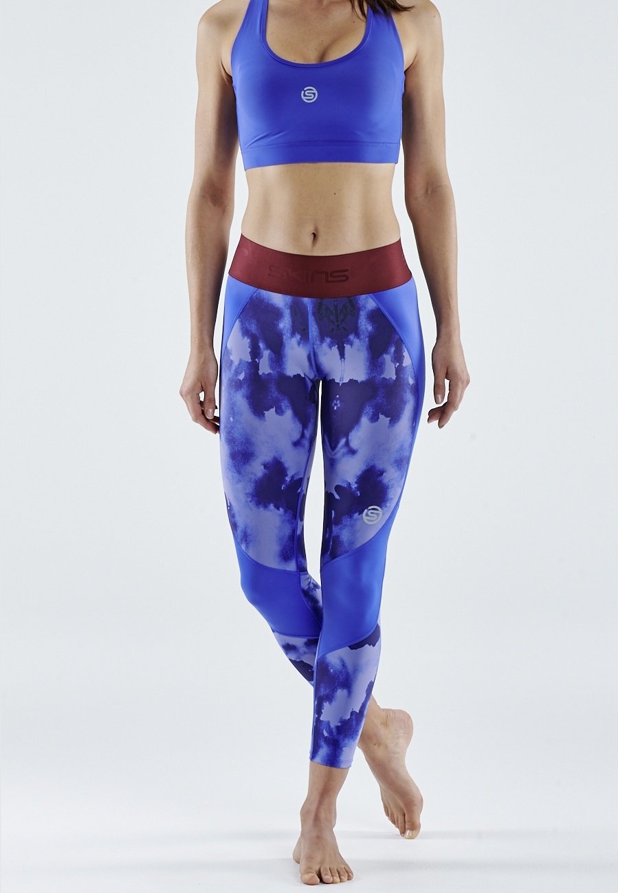 Skins KOMPRESSION - Leggings - blue 
