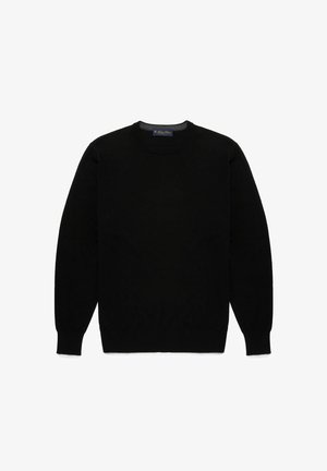 CREW NECK - Jumper - black