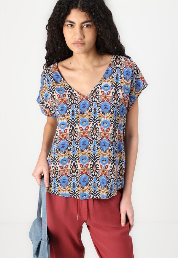 JDYSTARR LIFE V NECK   - Blouse - oatmeal2