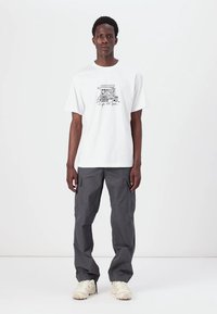 Cleptomanicx GOT THE GOODS - Print T-shirt - white